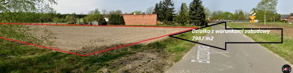Pusta działka Okup Wielki