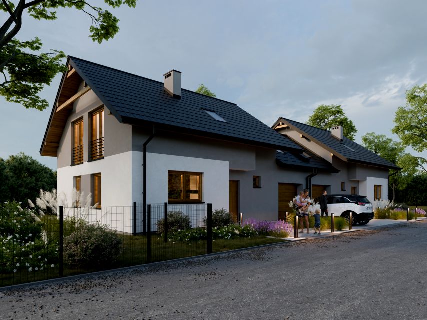 Dom balkon francuski / barierka balkonowa