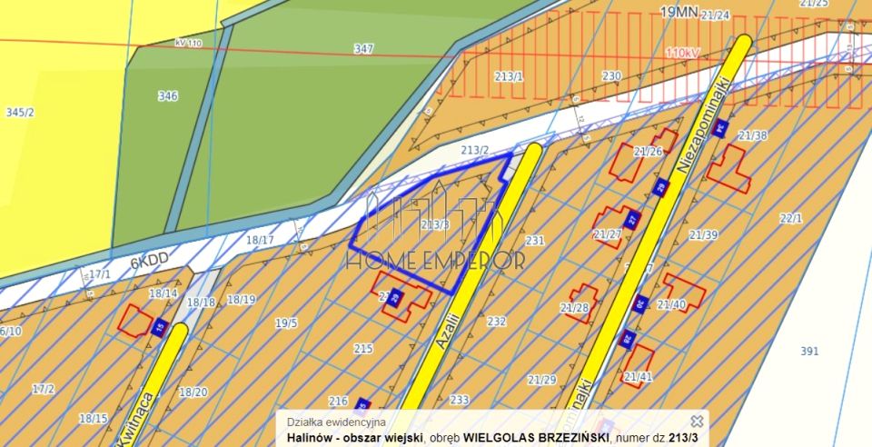 Działka budowlana Wielgolas Brzeziński