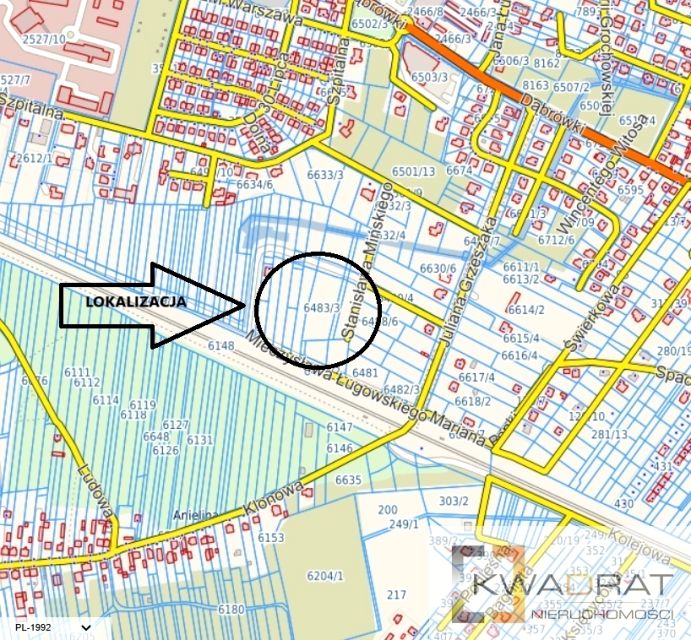 Działka inwestycyjna Mińsk Mazowiecki