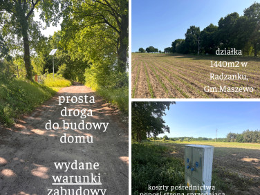 Działka budowlano-rolna Radzanek