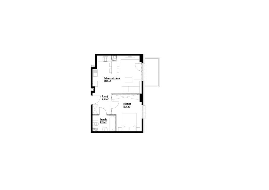 Mieszkanie blok mieszkalny sprzedaż