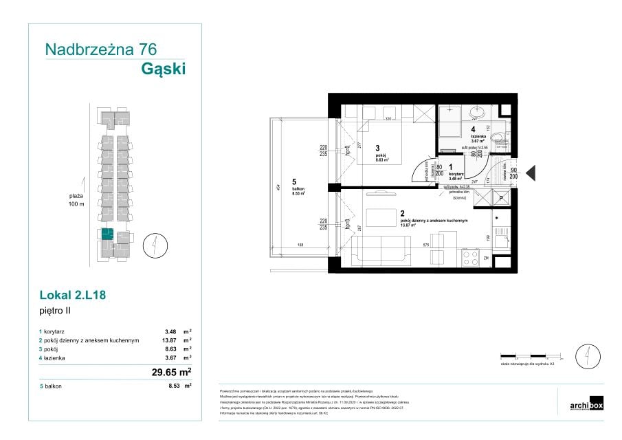 Mieszkanie ul. Nadbrzeżna 76