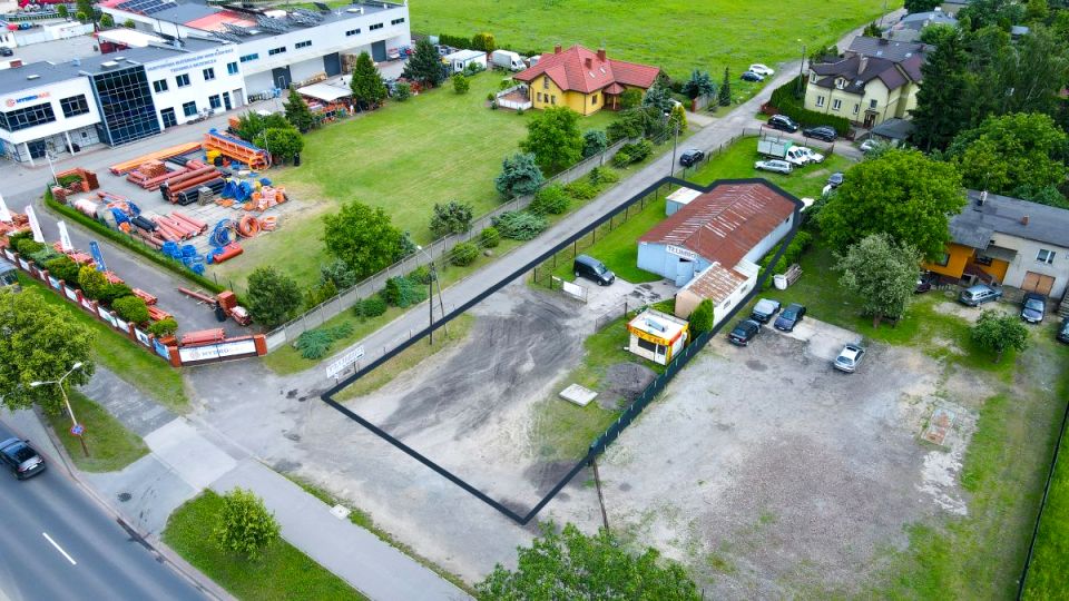 Działka usługowa Częstochowa