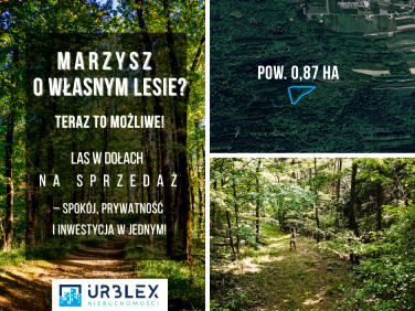 Działka rolno-leśna Doły