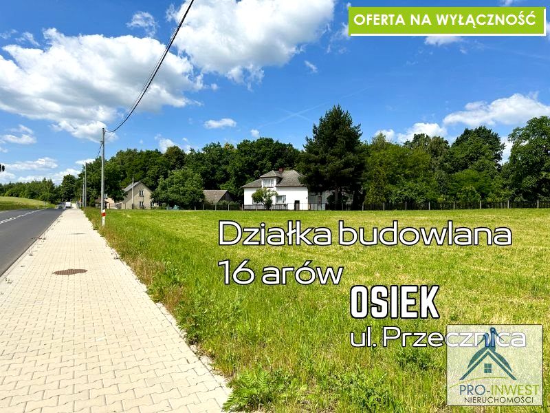 Działka budowlana Osiek
