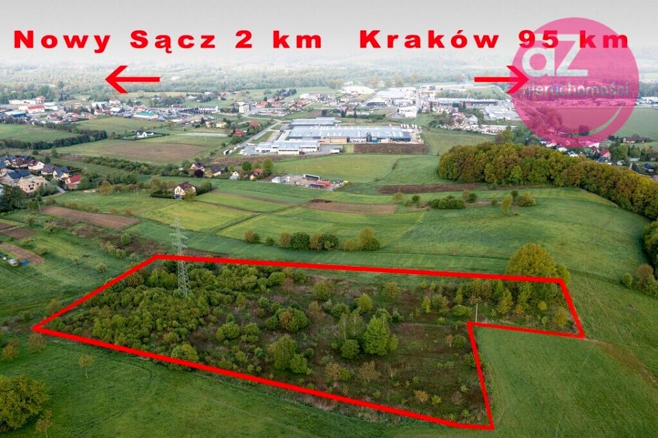 Działka Nowy Sącz