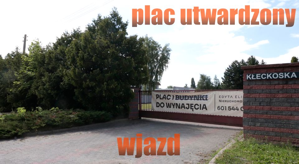 Działka budowlana Gniezno wynajmę