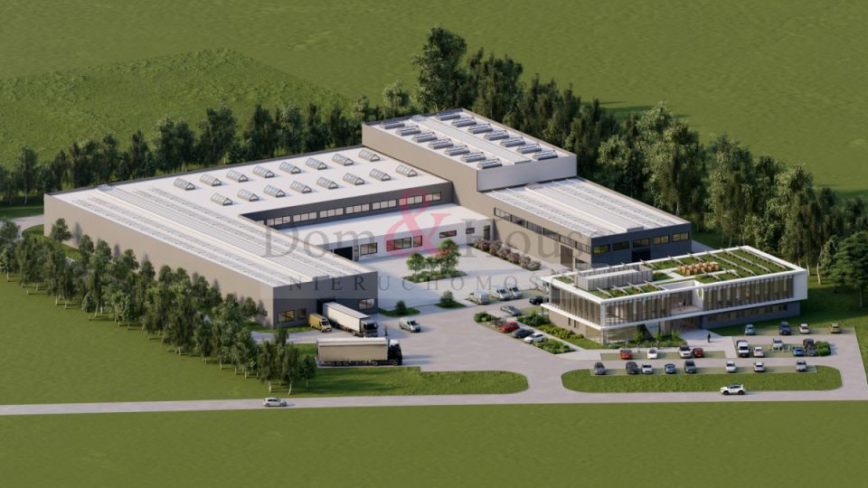 Działka przemysłowa Cedry Wielkie