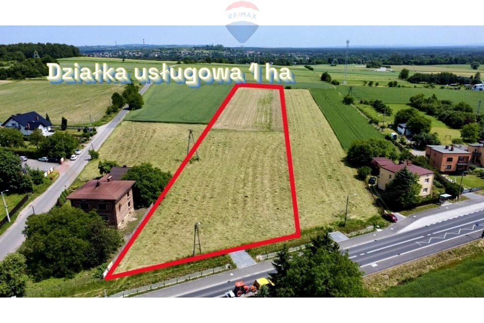 Działka usługowa Chełm Śląski