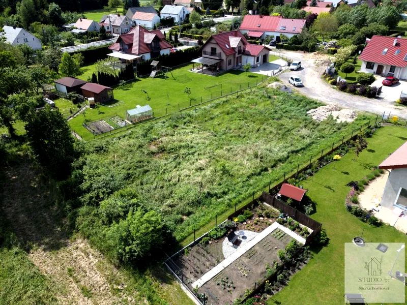 Zabudowana działka Jędrzychów