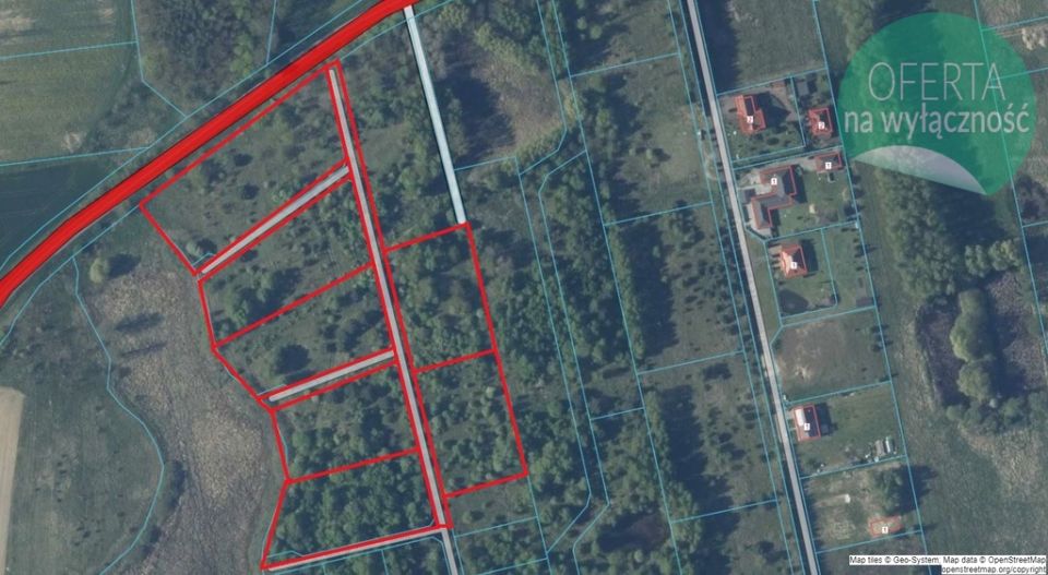 Działka budowlana Grabowo
