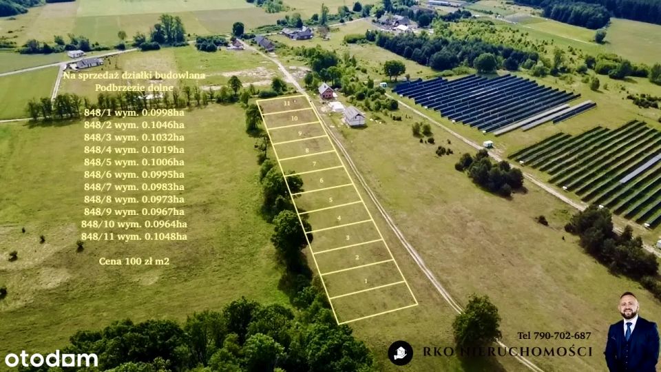 Działka budowlana Podbrzezie Dolne