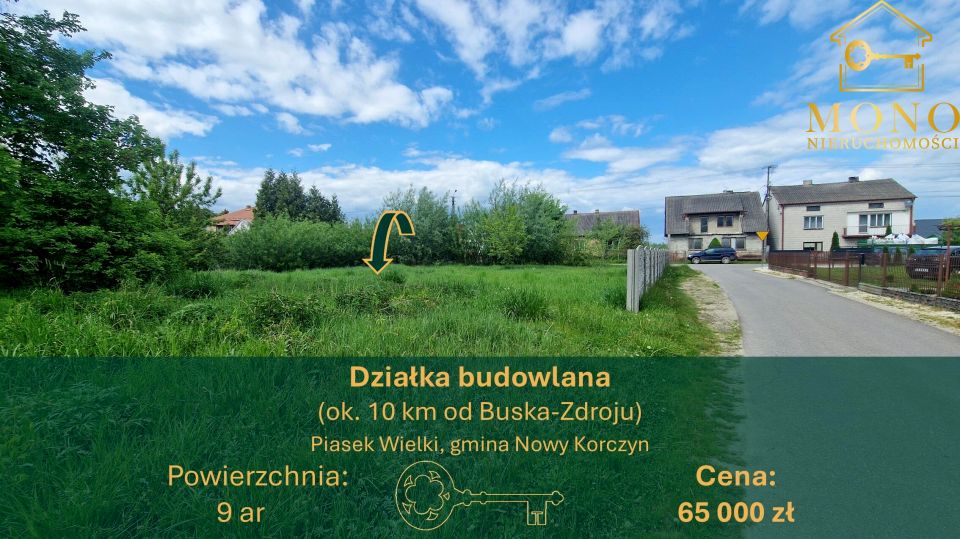 Działka budowlana Piasek Wielki