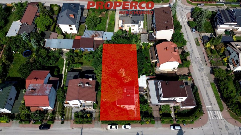 Zabudowana działka Kielce