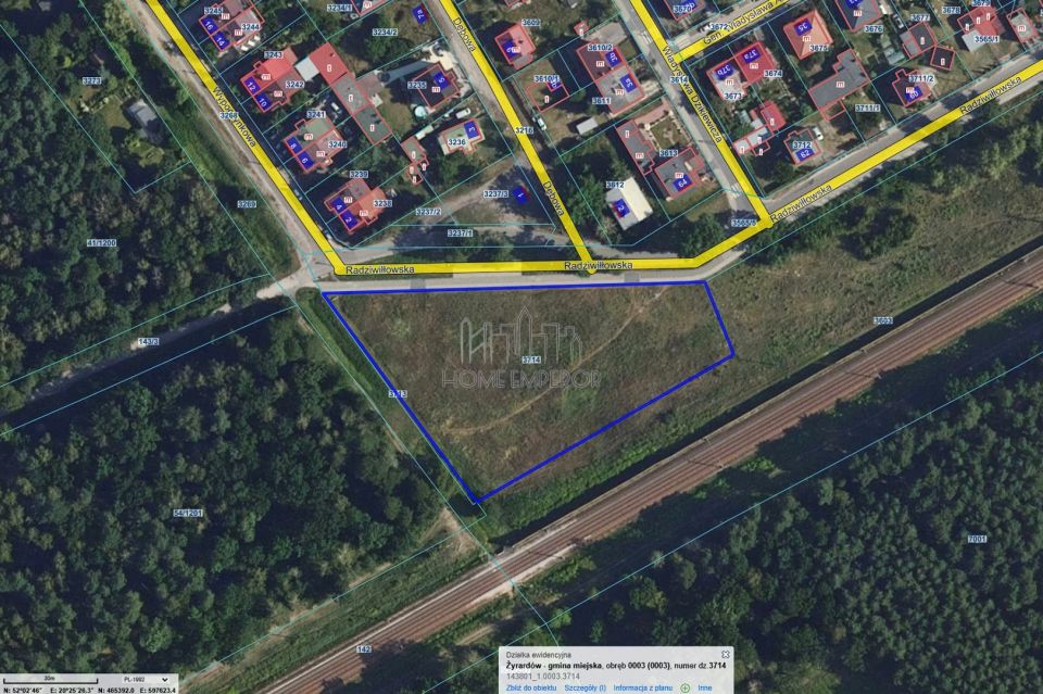 Działka budowlana Żyrardów sprzedam