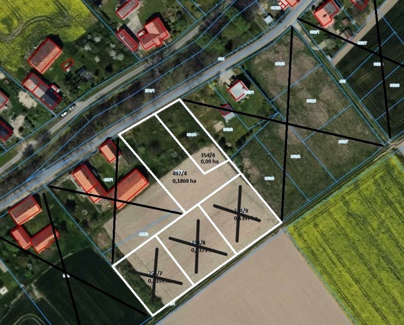 Działka budowlana Gościce