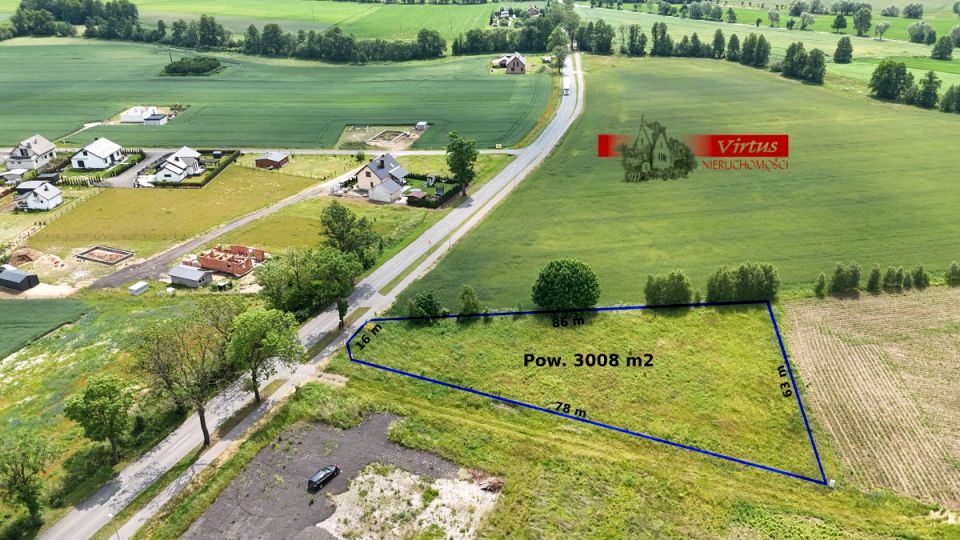 Działka budowlana Sroczyn