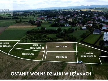 Działka budowlana Łężany
