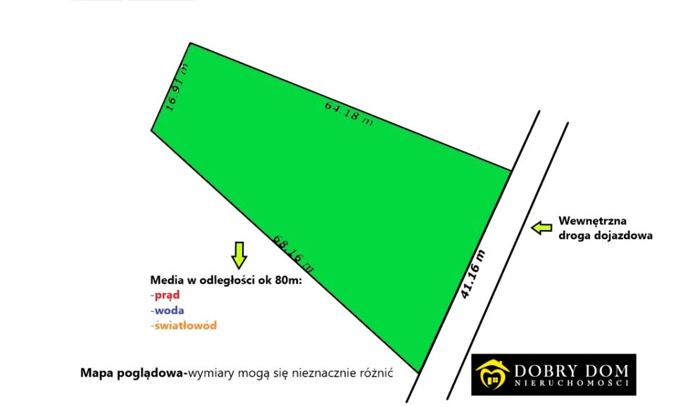 Działka budowlana Krypno Wielkie sprzedam