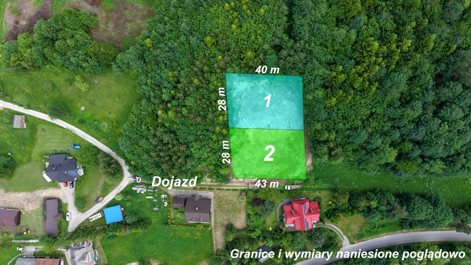 Działka budowlana Ochotnica Dolna