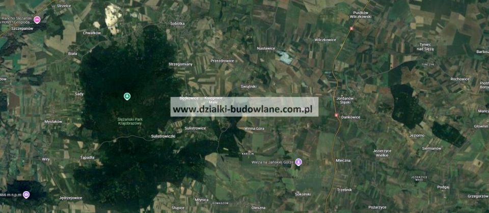 Działka budowlana Sobótka