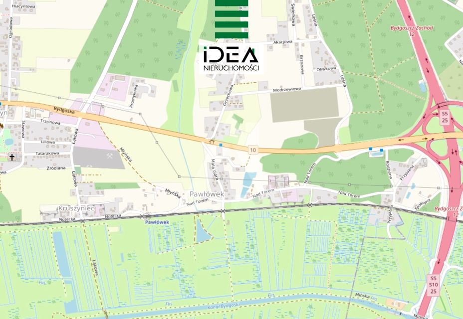 Pusta działka Pawłówek