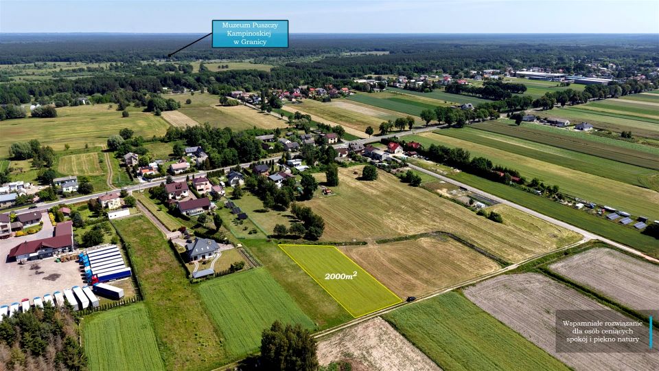 Pusta działka Komorów