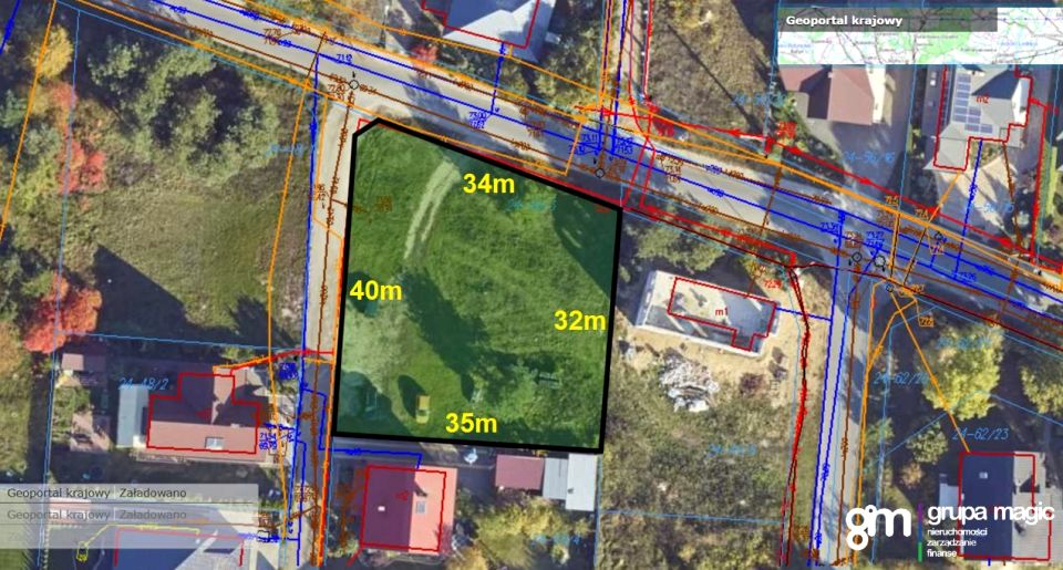 Działka Rożno-Parcele