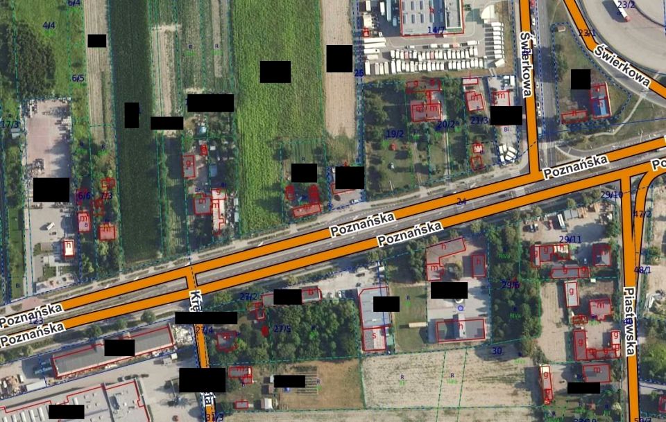 Działka rolna Bronisze