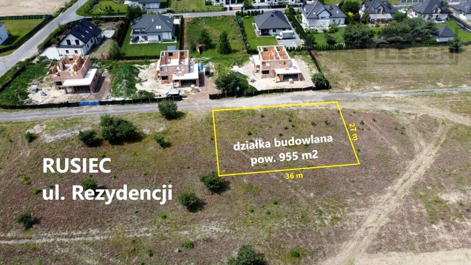 Działka budowlana Rusiec