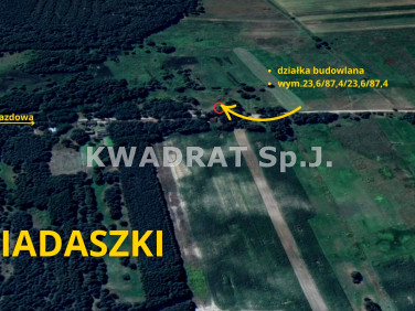 Pusta działka Biadaszki