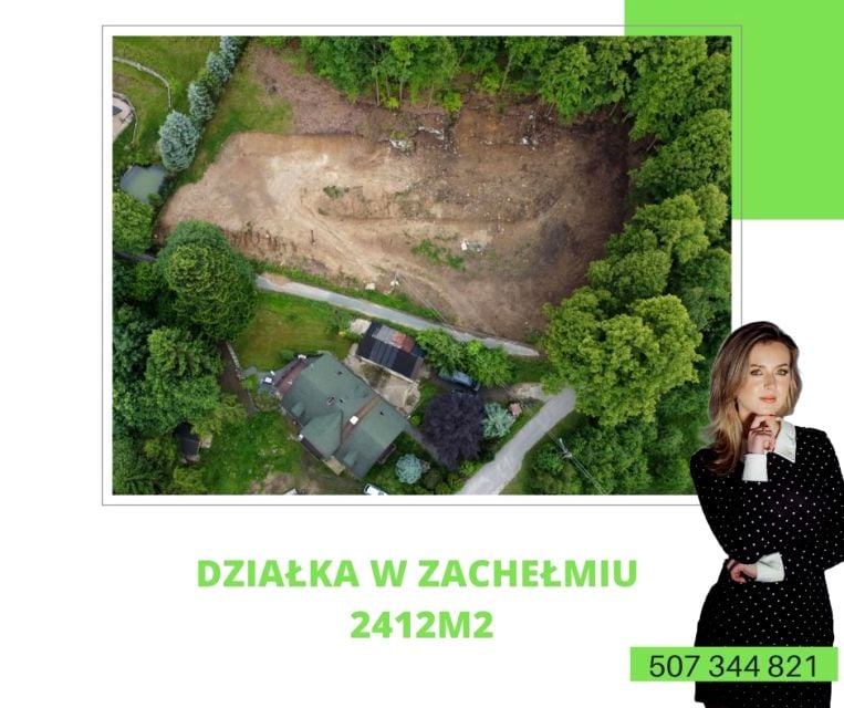 Działka budowlana Zachełmie