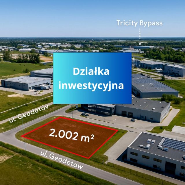 Działka inwestycyjna Gdańsk
