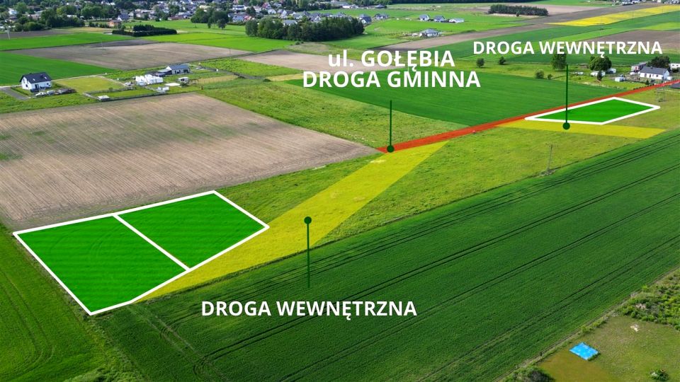 Działka budowlana Orzesze