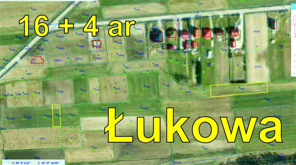 Działka rolna Łukowa