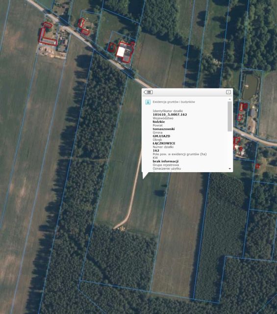 Działka budowlana Łączkowice sprzedam
