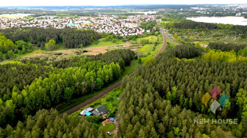 Działka leśna Olsztyn