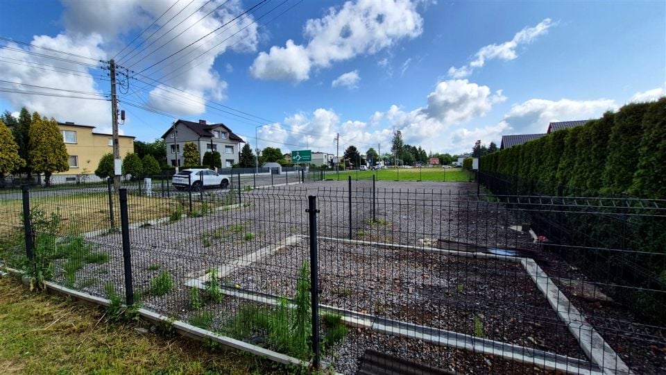 Ogrodzona działka wynajmę