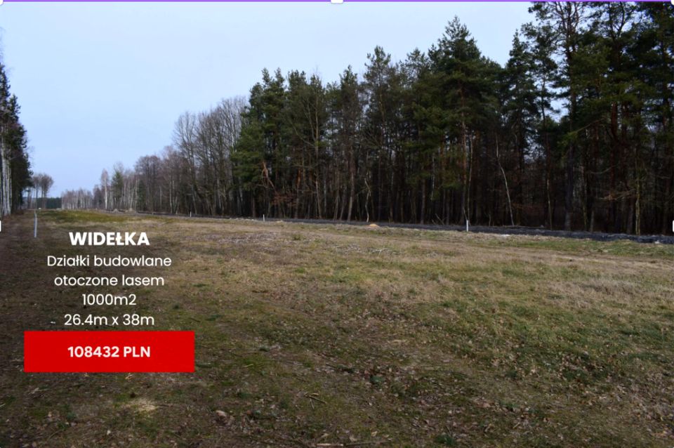 Działka WIDEŁKA