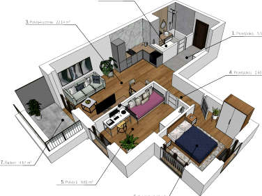 Mieszkanie Żerniki Wrocławskie