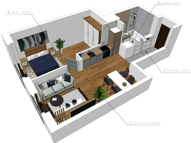 Mieszkanie Żerniki Wrocławskie