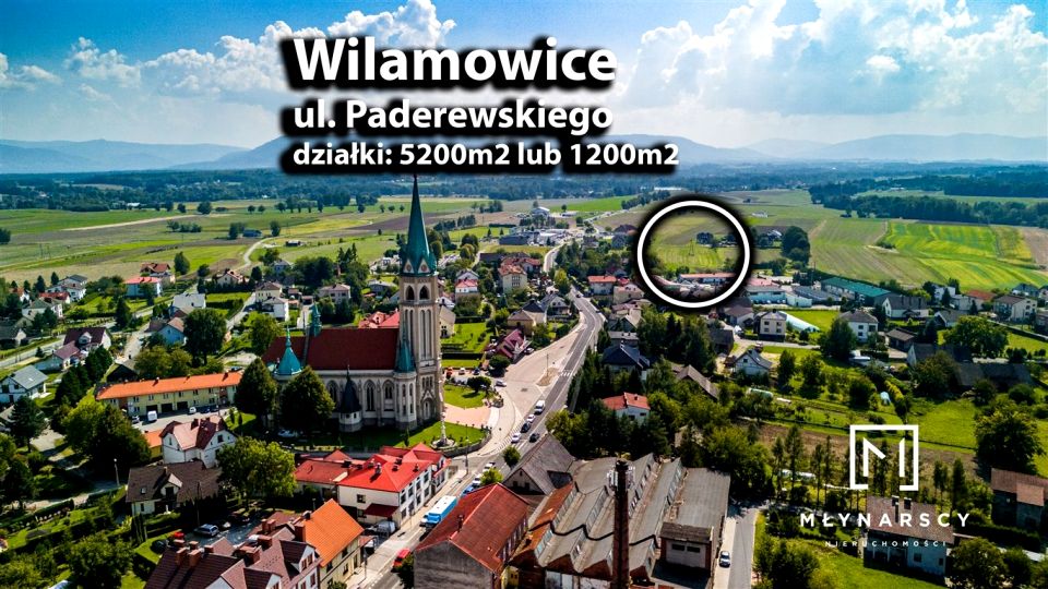 Działka budowlana Wilamowice