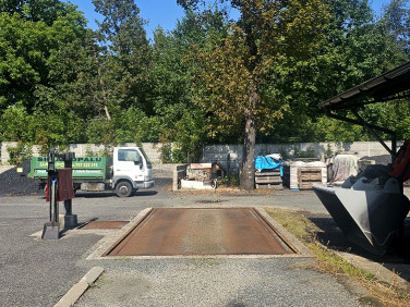 Ogrodzona działka sprzedam