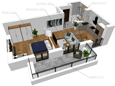 Mieszkanie Żerniki Wrocławskie