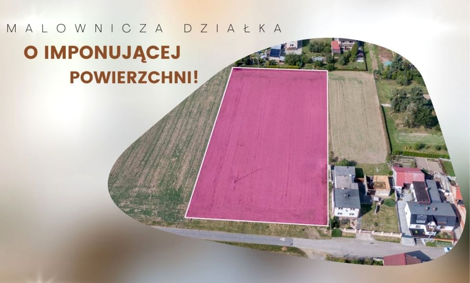 Działka budowlana Borucin