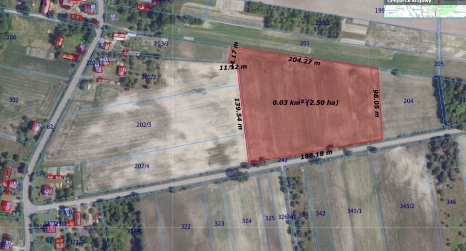 Działka Bukowa Mała