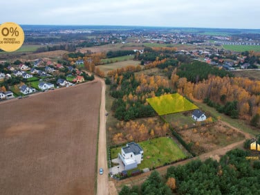 Zalesiona działka Rakownia