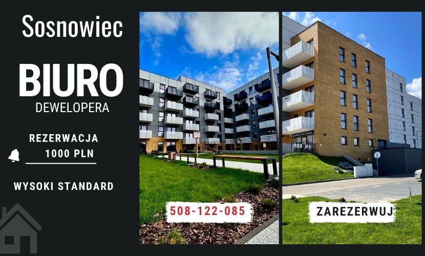 Mieszkanie apartamentowiec Sosnowiec