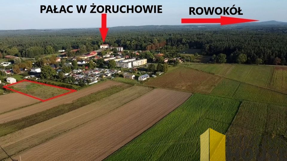 Działka budowlano-rolna ŻORUCHOWO